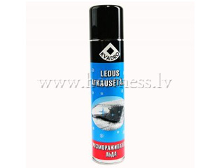 Stiklu atsaldtjs aerosols (izopropilspirta bze)